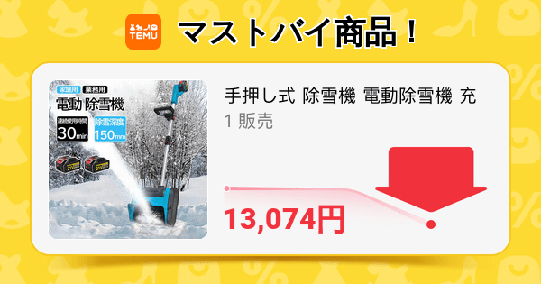 TEMU公式サイト掲載画像